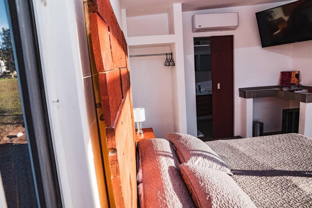 Вилла Cabana El Alamo Con Jacuzzi Валье-де-Гуадалупе Экстерьер фото