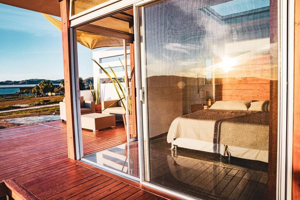 Вилла Cabana El Alamo Con Jacuzzi Валье-де-Гуадалупе Экстерьер фото