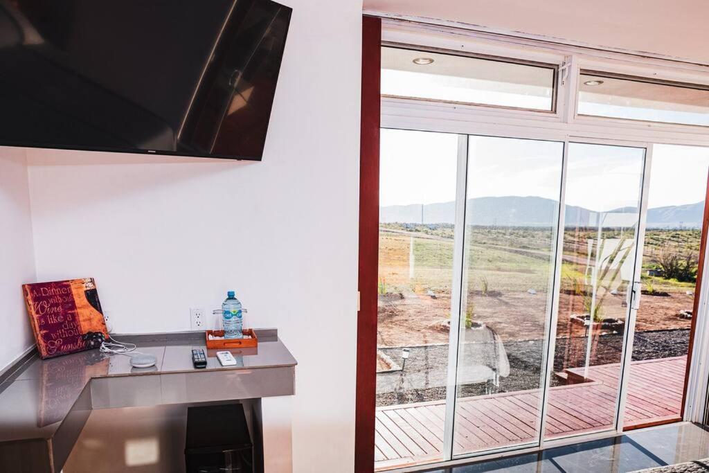 Вилла Cabana El Alamo Con Jacuzzi Валье-де-Гуадалупе Экстерьер фото